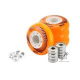 Kółka do rolek Hyper Concrete 4 szt. + łożyska BSB Abec 5 8 szt. + tuleje 4 szt.