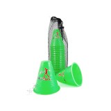 Pachołki do slalomu Seba 2012 - treningowe, zielone - slalom cones Dual Density 20 sztuk