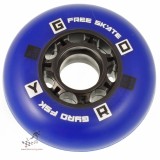 Kółka do rolek Gyro F2R 80mm/85a niebieskie - 1 sztuka