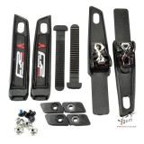 Zestaw klamer Seba FR Double Strap r. 43-47 - czarne