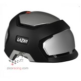 Kask Lazer Krux srebrny - czarny, 53cm - 58cm
