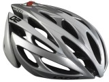 Kask Lazer O2 white silver - system Rollsys