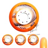 Kółka do rolek Hyper Concrete pomarańczowe 80mm/84a - 4 sztuki
