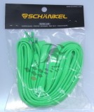 Sznurówki Schankel, 182cm, komplet 2 sztuki - jasno zielone