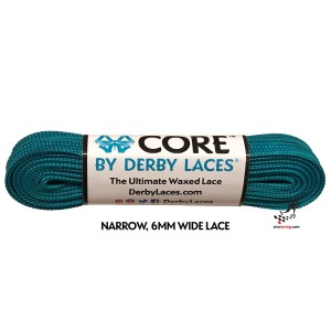 Sznurówki sznurowadła woskowane Derby Laces Core 6mm - Teal