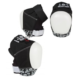 187 Killer Pads Pro Knee - białe - ochraniacze na kolana