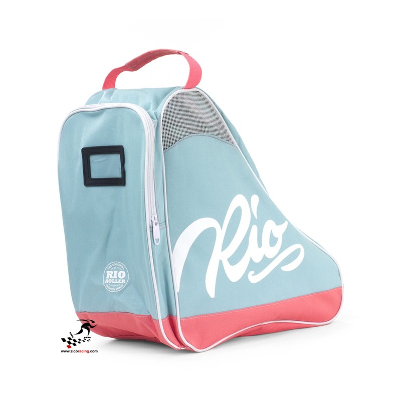 Torba na wrotki rolki Rio Roller Script Teal Coral tył