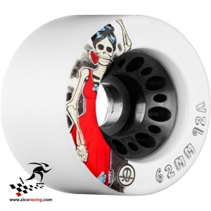 Kółka do wrotek Rollerbones Day of the dead 62mm x 38mm - 92a - 4 sztuki