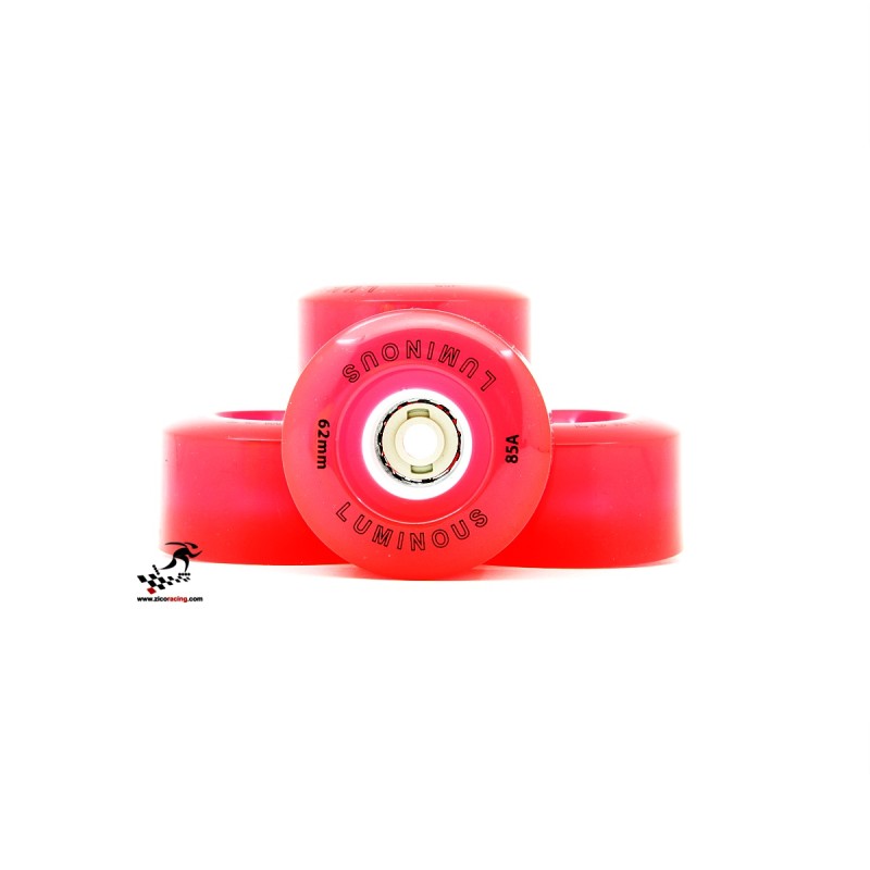 Kółka do wrotek Seba Luminous czerwone