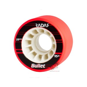 Kółka do wrotek Radar Bullet 59mm x 38mm / różne twardości - 4 sztuki