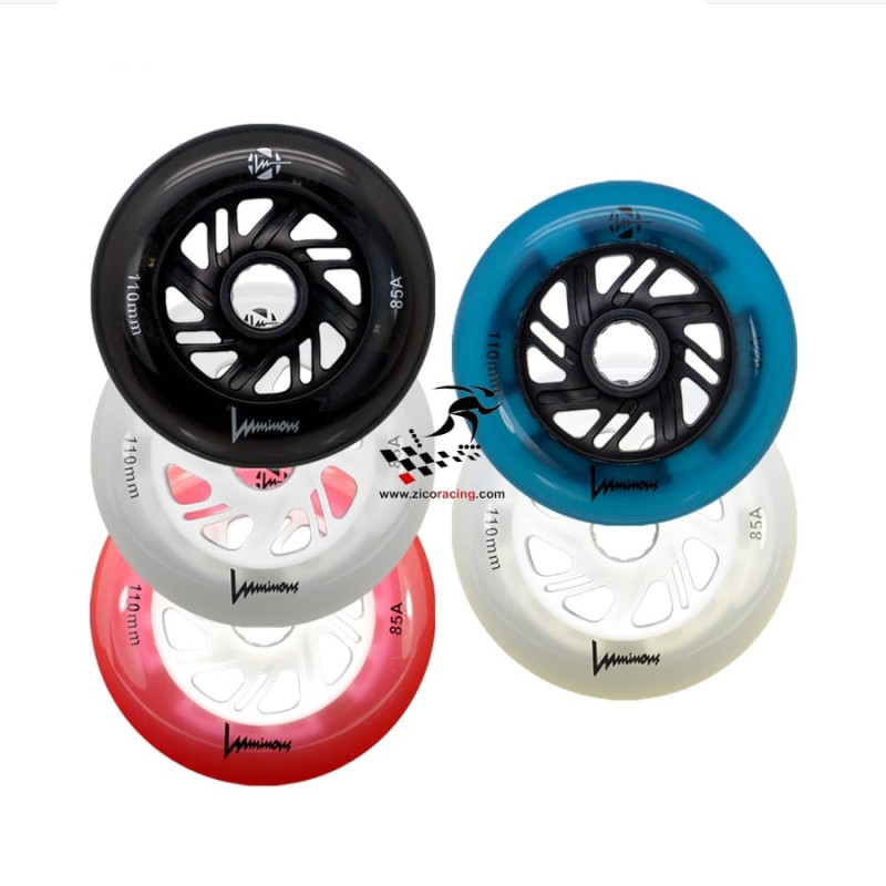 Kółka Luminous świecące 110mm