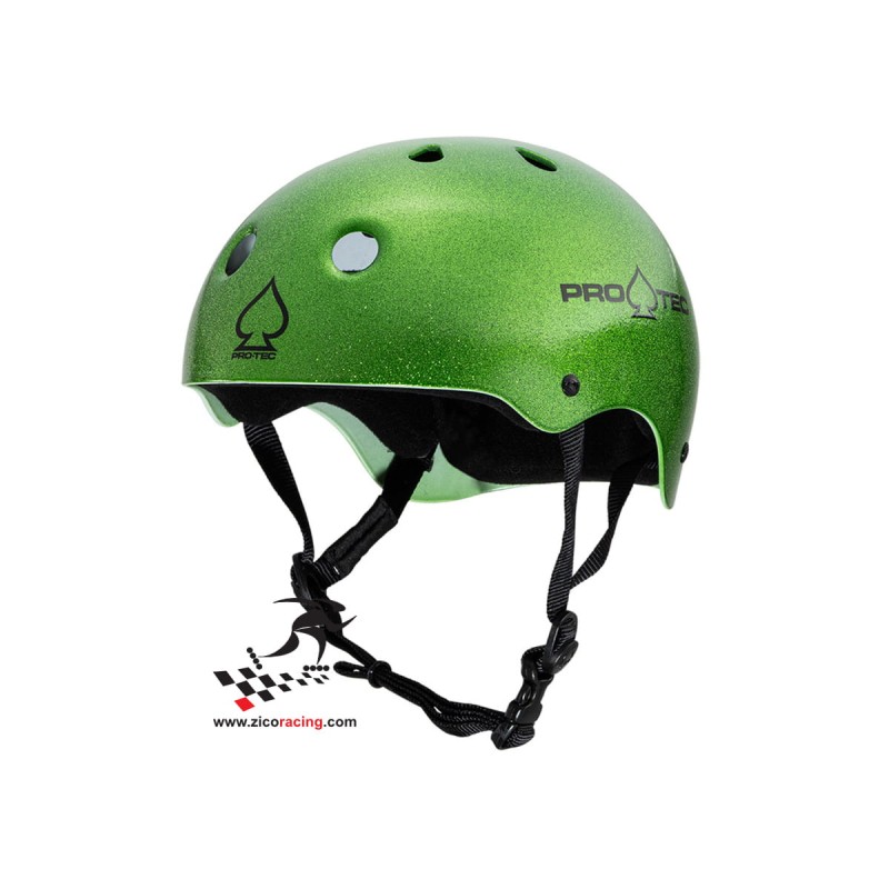 Kask Pro-Tec Candy Green Flake Classic Certyfikowany