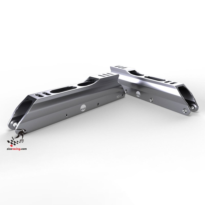 Szyny NN Skates Ninja 4x90mm 273mm srebrne