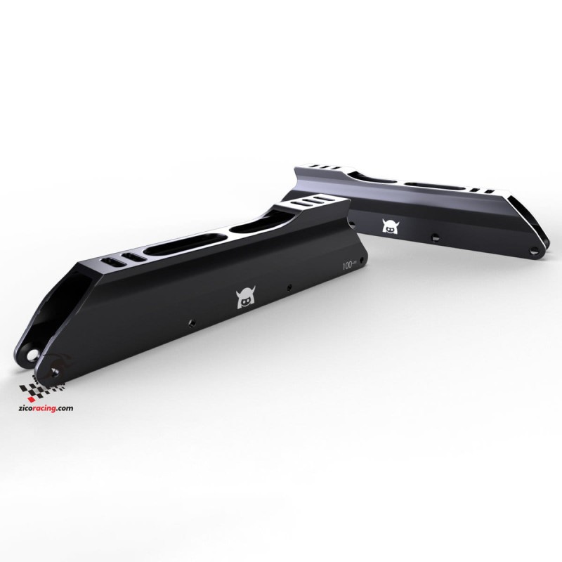 Szyny NN Skates Ronin 4x100mm 303mm - czarne