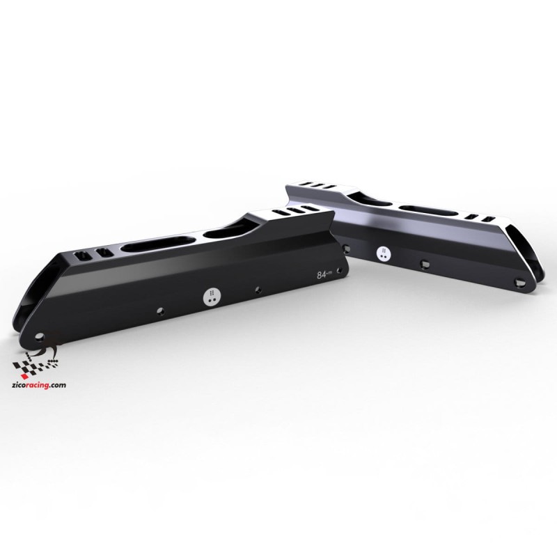 Szyny NN Skates Monk 4x84mm 255mm - czarne