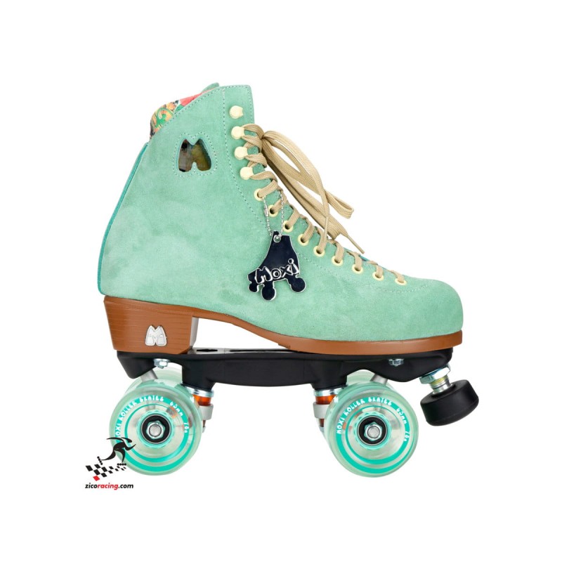 Wrotki Moxi Lolly Floss Teal - widok z boku