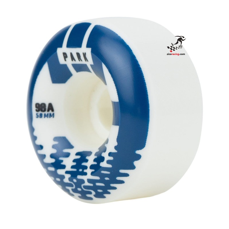 Kółka do wrotek CIB Park 58mm 98a niebieskie profil