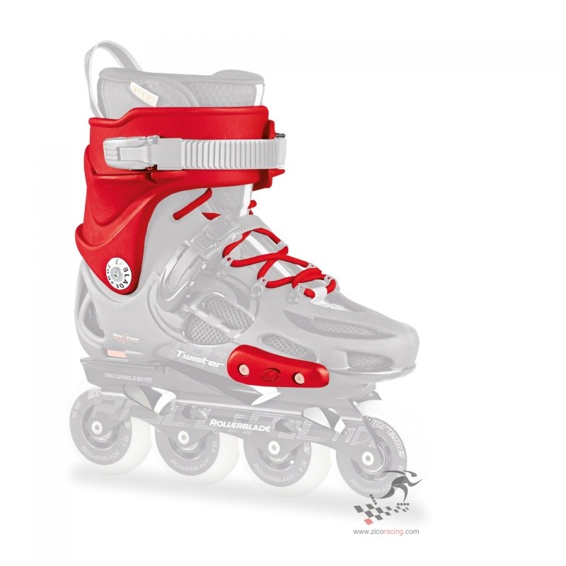  Rollerblade Twister Custom Kit - red, czerwony