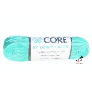 Sznurówki sznurowadła woskowane Derby Laces Core 6mm - Aquamarine