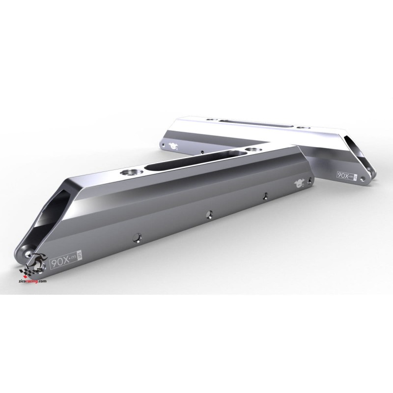 Szyny NN Skates Dragon XL 5x90mm UFS 364mm - srebrne