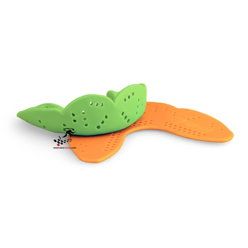 Ochraniacze Sisu NextGen SpringGreen TangerineOrange