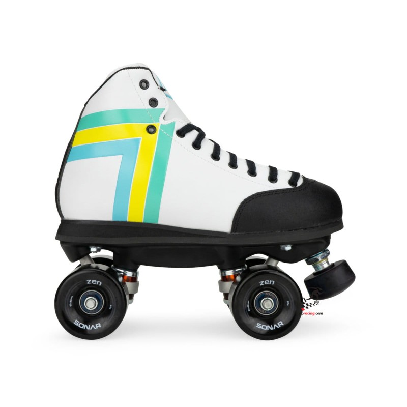 Wrotki Antik Skyhawk Outdoor białe - widok z boku