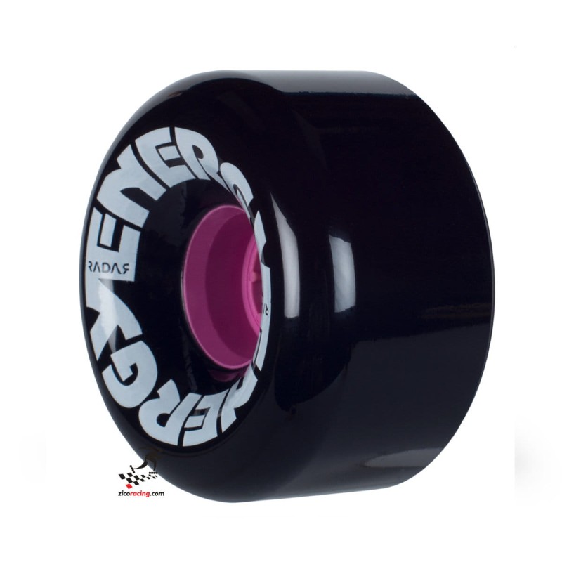 Kółka Radar Energy do wrotek 65mm 78a - widok pod kątem