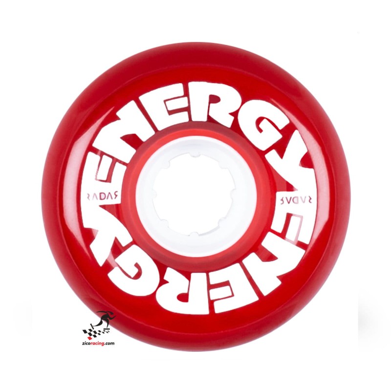 Kółka Radar Energy do wrotek 65mm 78a - czerwone
