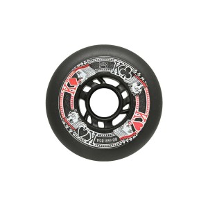 Kółka do rolek FR Skates Street Kings 80mm/85a 8 sztuk - czarne