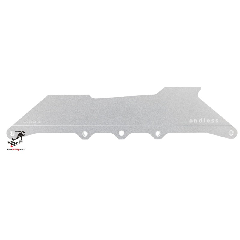 Szyny Endless 4x100mm srebrne