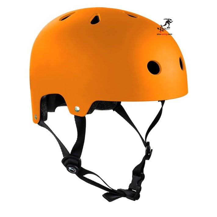 Kask SFR Essentials pomarańczowy - przód i bok