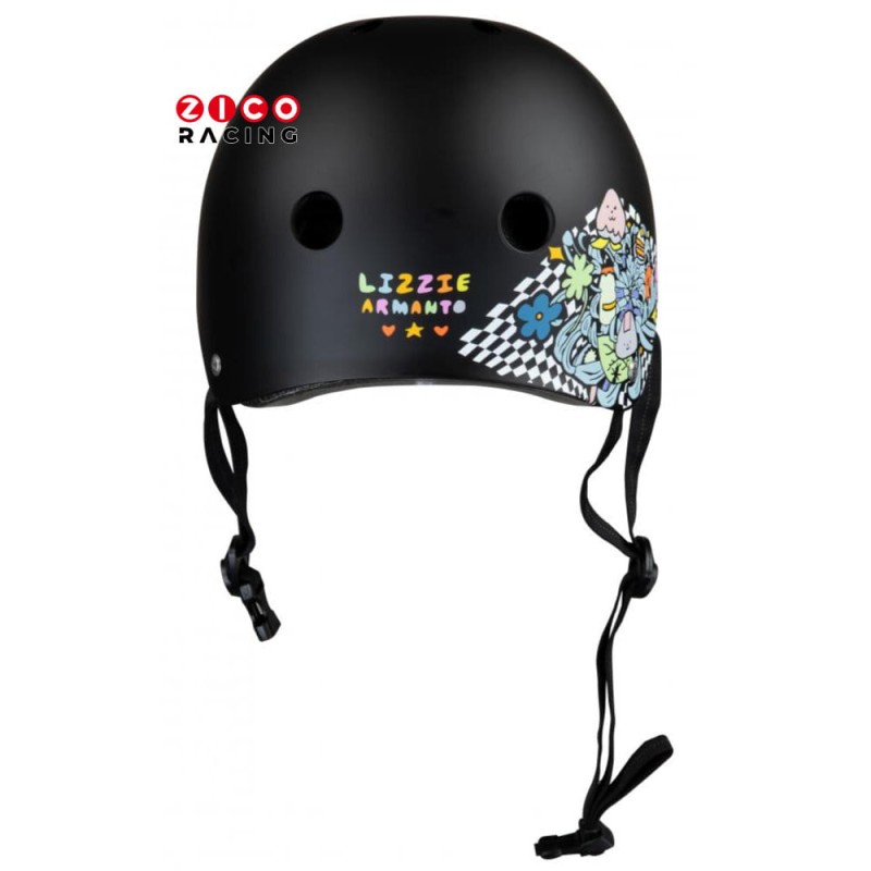 Kask 187 Black Floral - tył