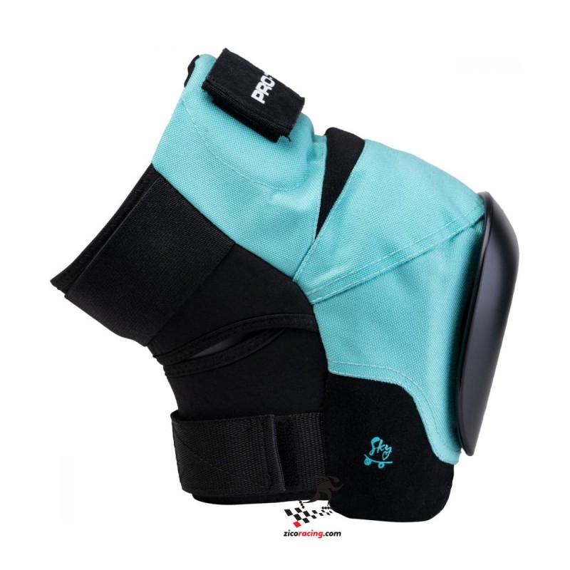 Ochraniacze na kolana Pro-Tec wersja Pro-Line - Sky - bok