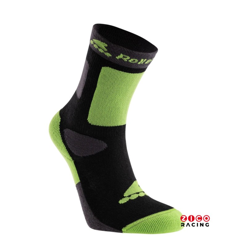 Skarpety Rollerblade dziecięce na rolki czarno zielone
