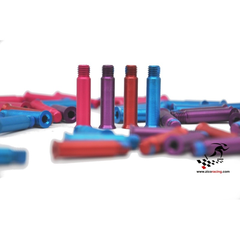 Ośki 8mm FR Skates z gwintem.