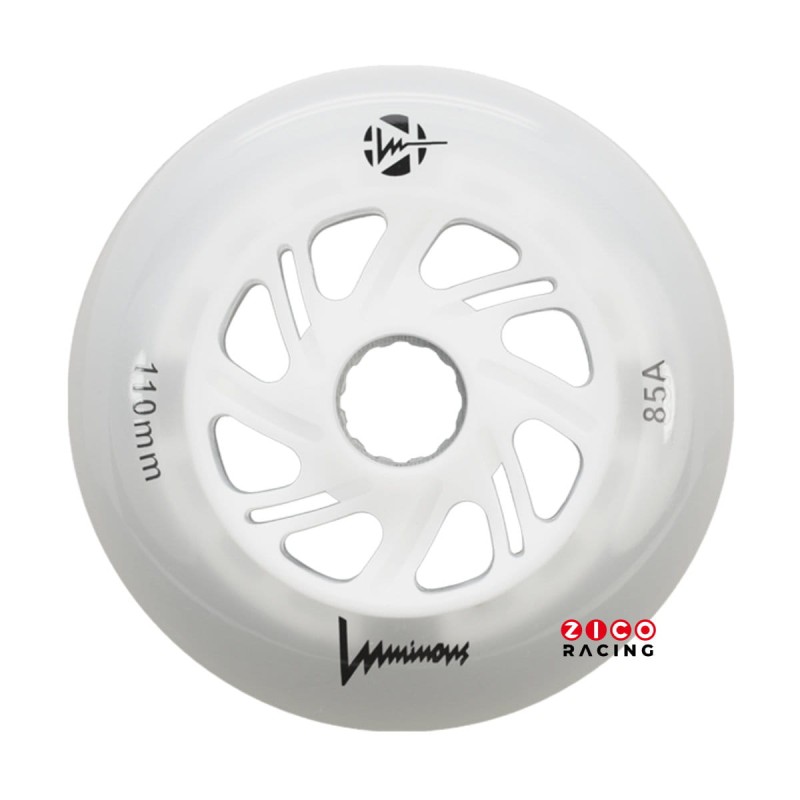 Kółka Luminous 110mm 85a białe