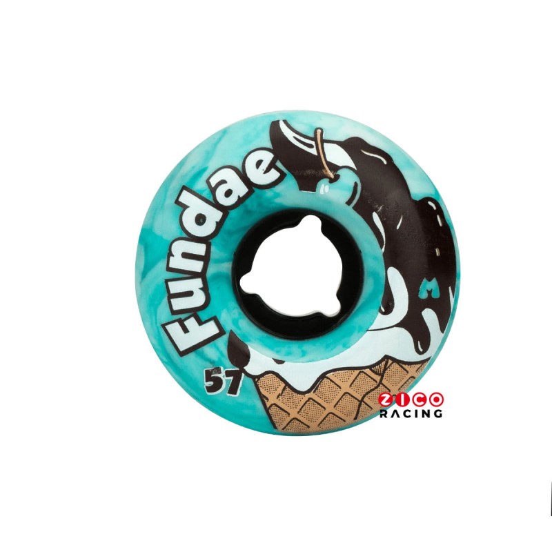 Kółka do wrotek Moxi Fundae Creme de Menthe jedno