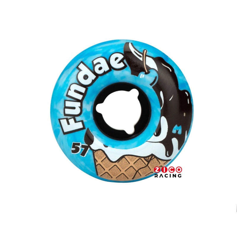 Kółka do wrotek Moxi Fundae Blue Birthday Cake jedno