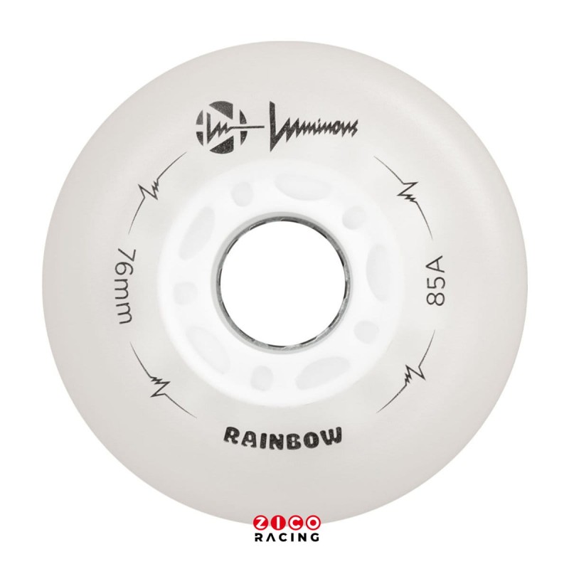 Kółka Luminous Rainbow 76mm 85a