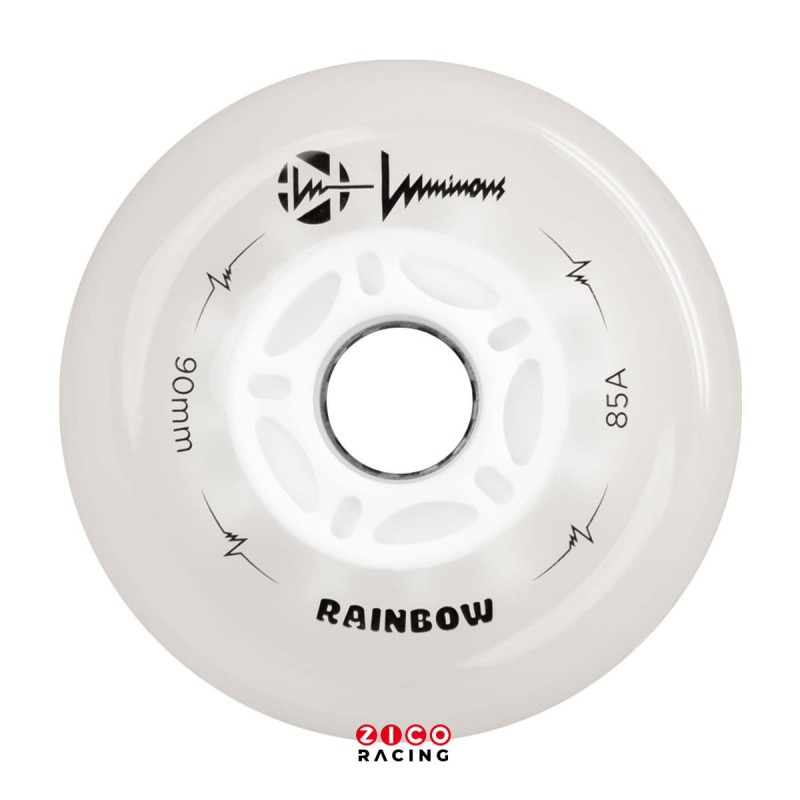 Kółka Luminous Rainbow 90mm 85a