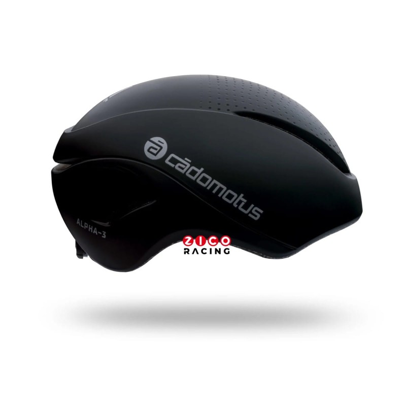 Kask marki Cadomotus model Alpha-3 w kolorze czarnym