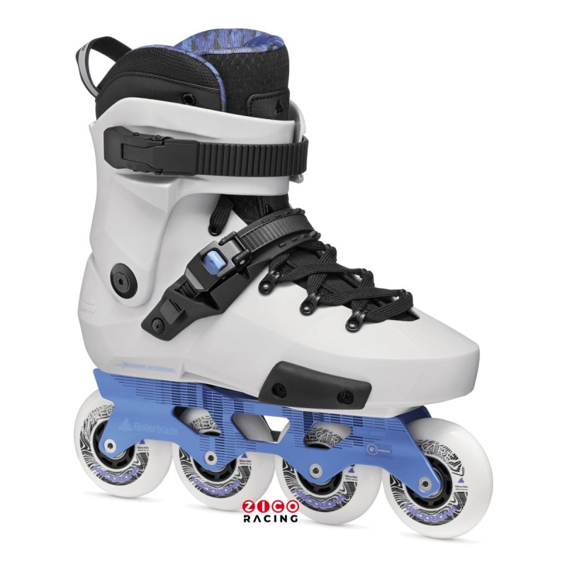 Rolki marki Rollerblade model Twister XT w kolorze perłowo fioletowym w konfiguracji 4x80mm