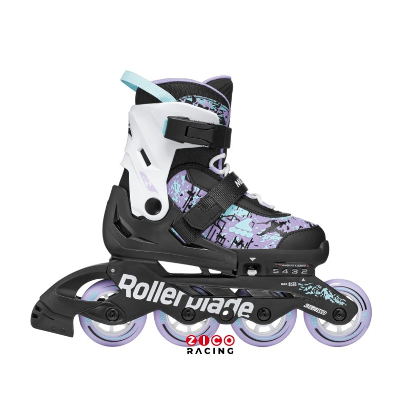 Rolki dla dzieci marki Rollerblade model Microblade SL NZ09 - widok z boku