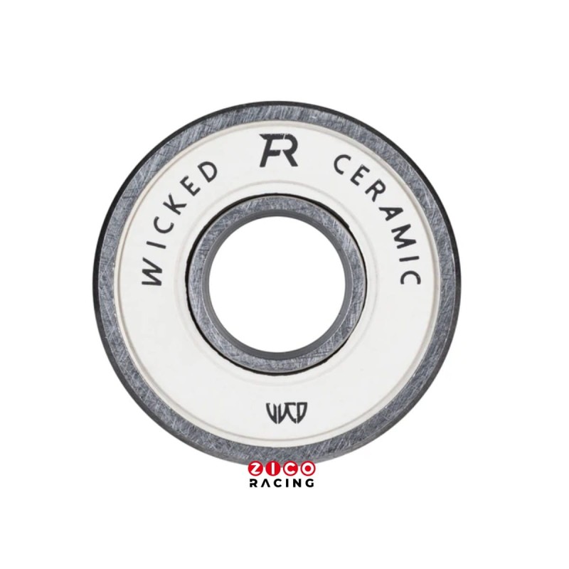Łożyska ceramiczne marki Wicked Powerslide model Felix Rijhnen - widok z osłoną