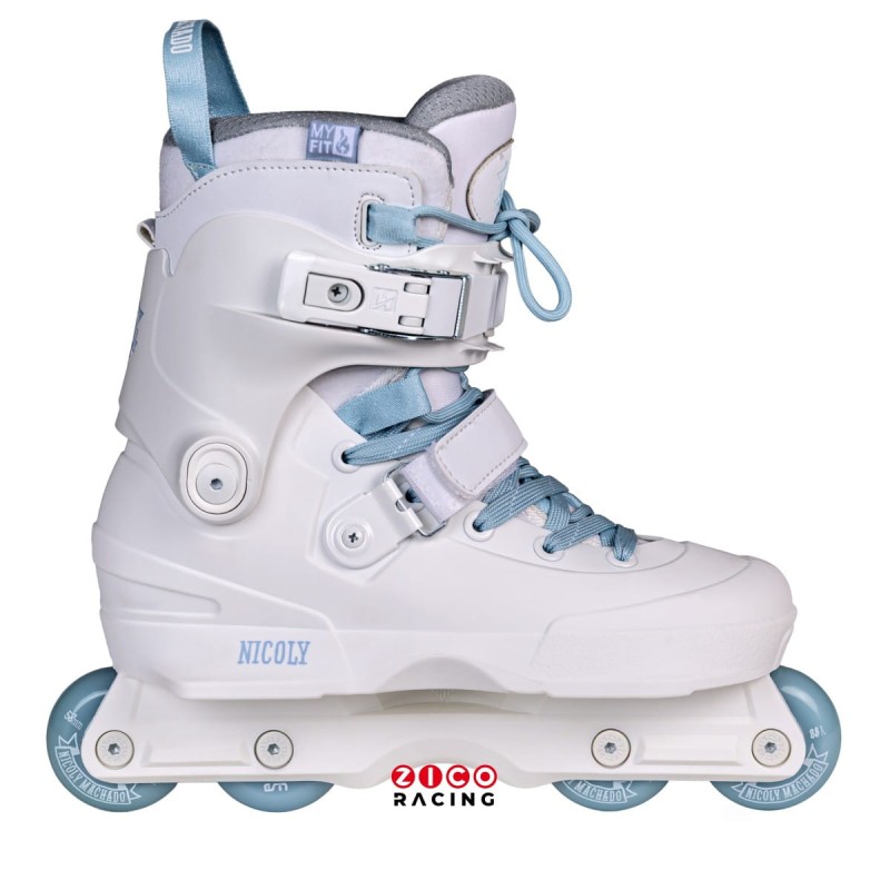 Rolki marki USD model Aeon Nicoly Pro widok z boku