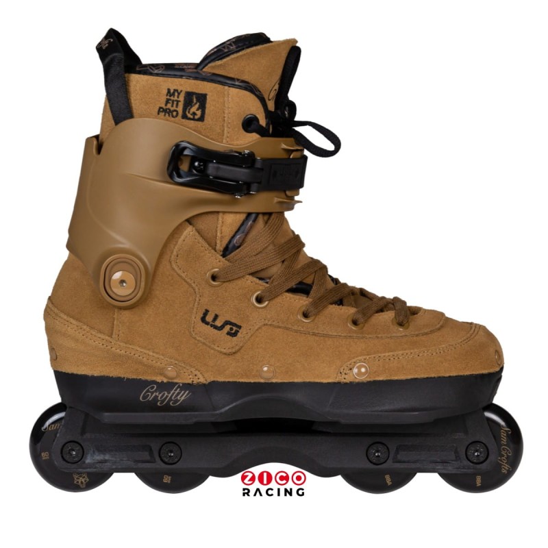 Rolki marki USD model Aeon Sam Crofts V widok z boku