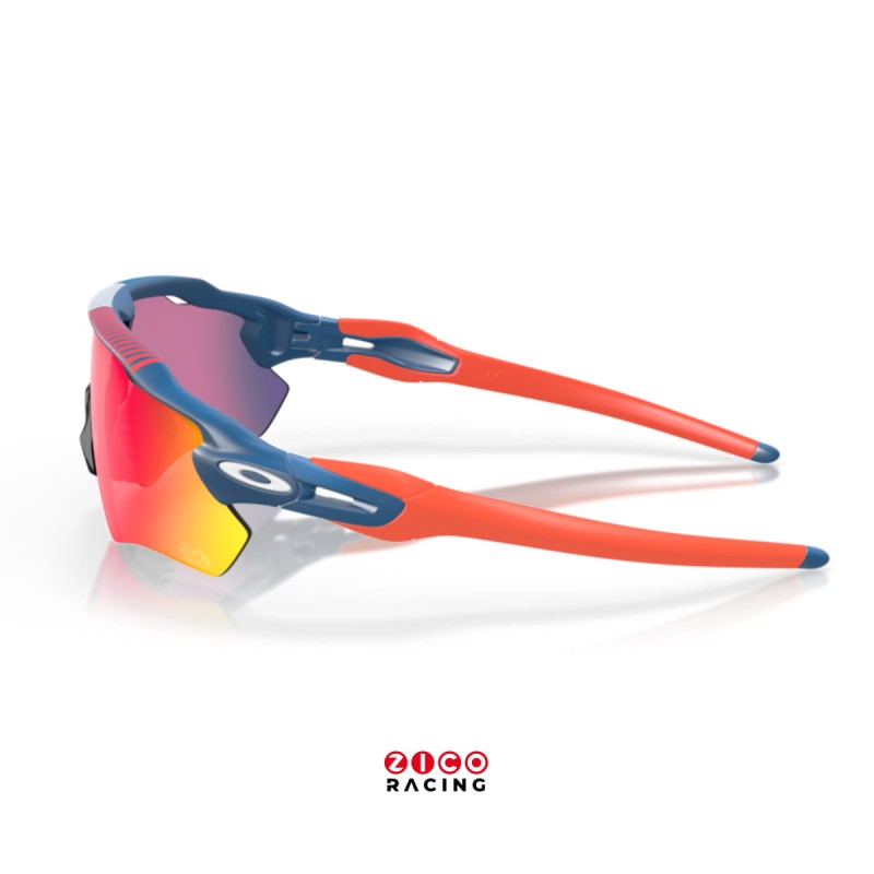 Okulary marki Oakley model Radar EV Path kod produktu OO9208-C3 TDF Poseidon Prizm Road - widok boku