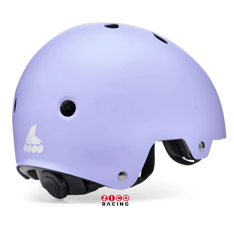 Kask marki Rollerblade mode RB Jr kolor liliowy - widok pod kątem z tyłu