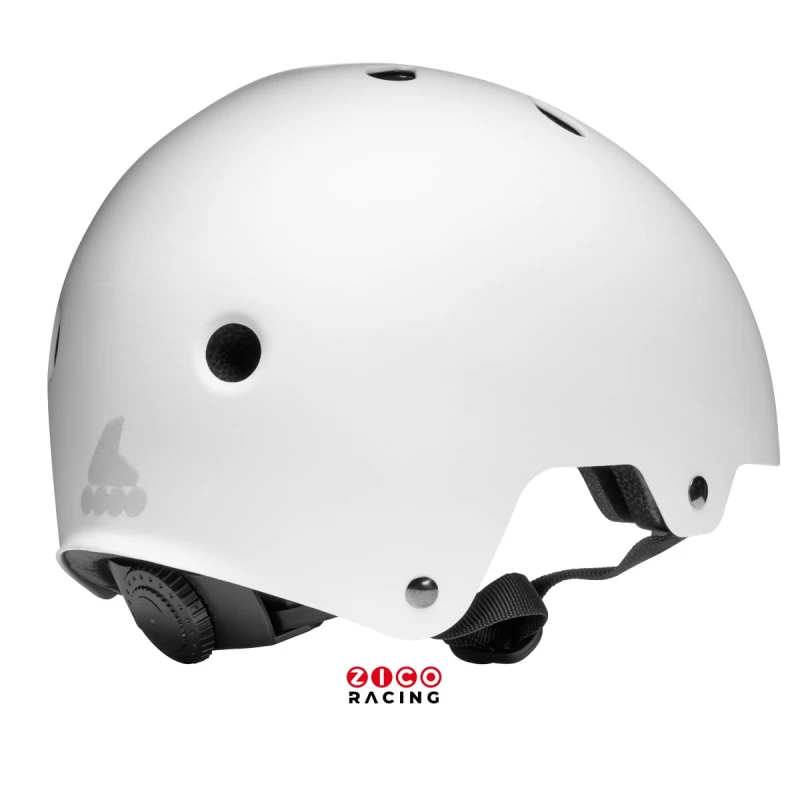 Kask marki Rollerblade mode RB Jr kolor biały - widok z boku od strony tylnej