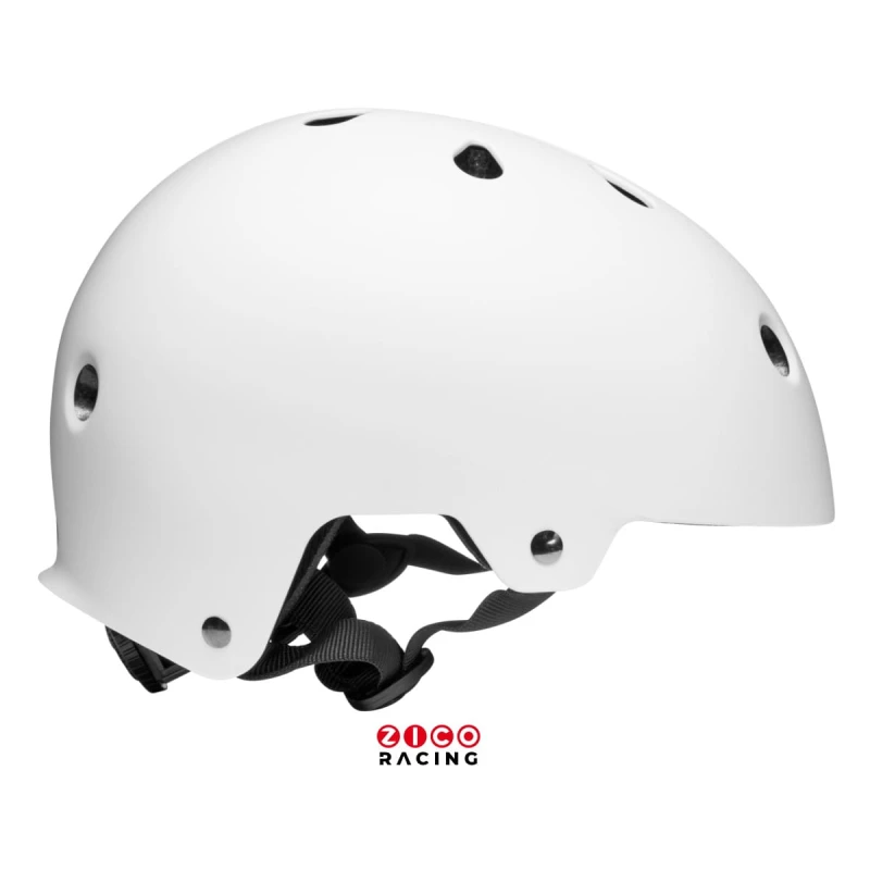 Kask marki Rollerblade mode RB Jr kolor biały - widok z boku od strony wewnętrznej